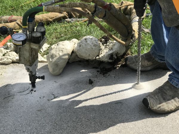 Patio Mudjacking in Elk River